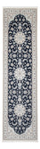 Runner Perser Rug - Nain - Premium - 300 x 88 cm - dark blue