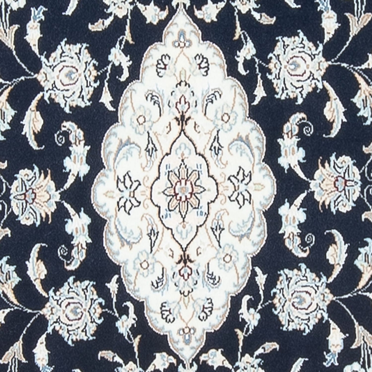 Runner Perser Rug - Nain - Premium - 353 x 85 cm - dark blue