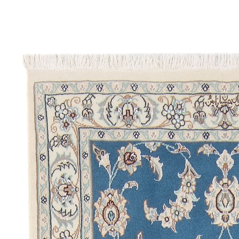 Runner Perser Rug - Nain - Premium - 307 x 80 cm - blue