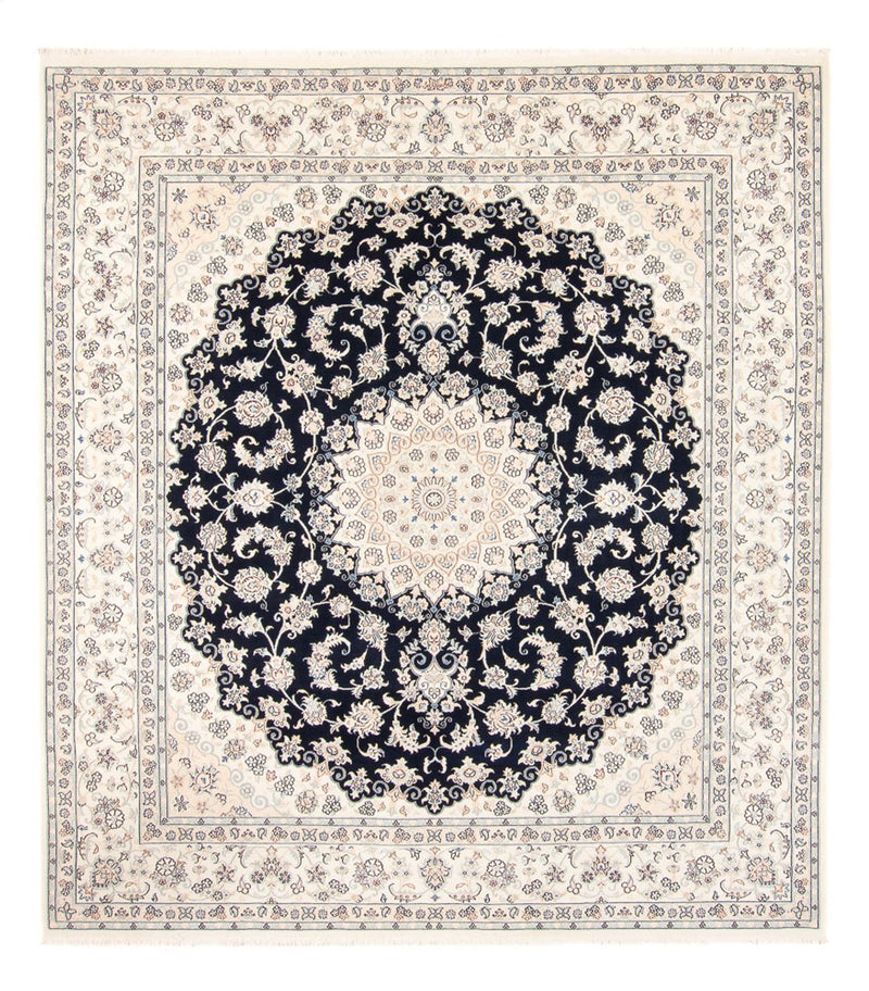 Perser Rug - Nain - 263 x 225 cm - dark blue