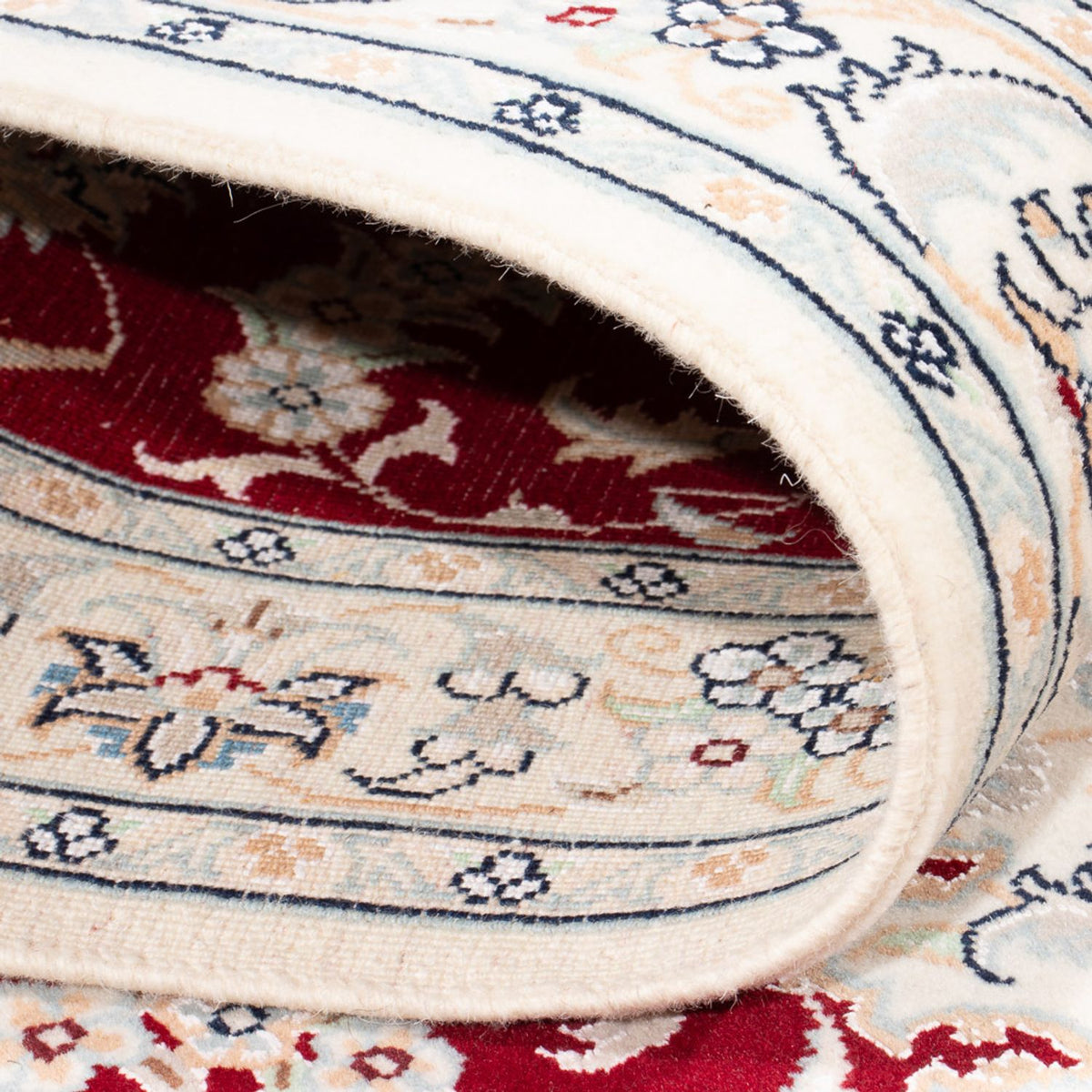 Runner Perser Rug - Nain - Premium - 311 x 82 cm - red