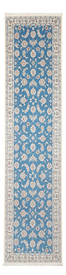 Runner Perser Rug - Nain - Premium - 312 x 80 cm - blue