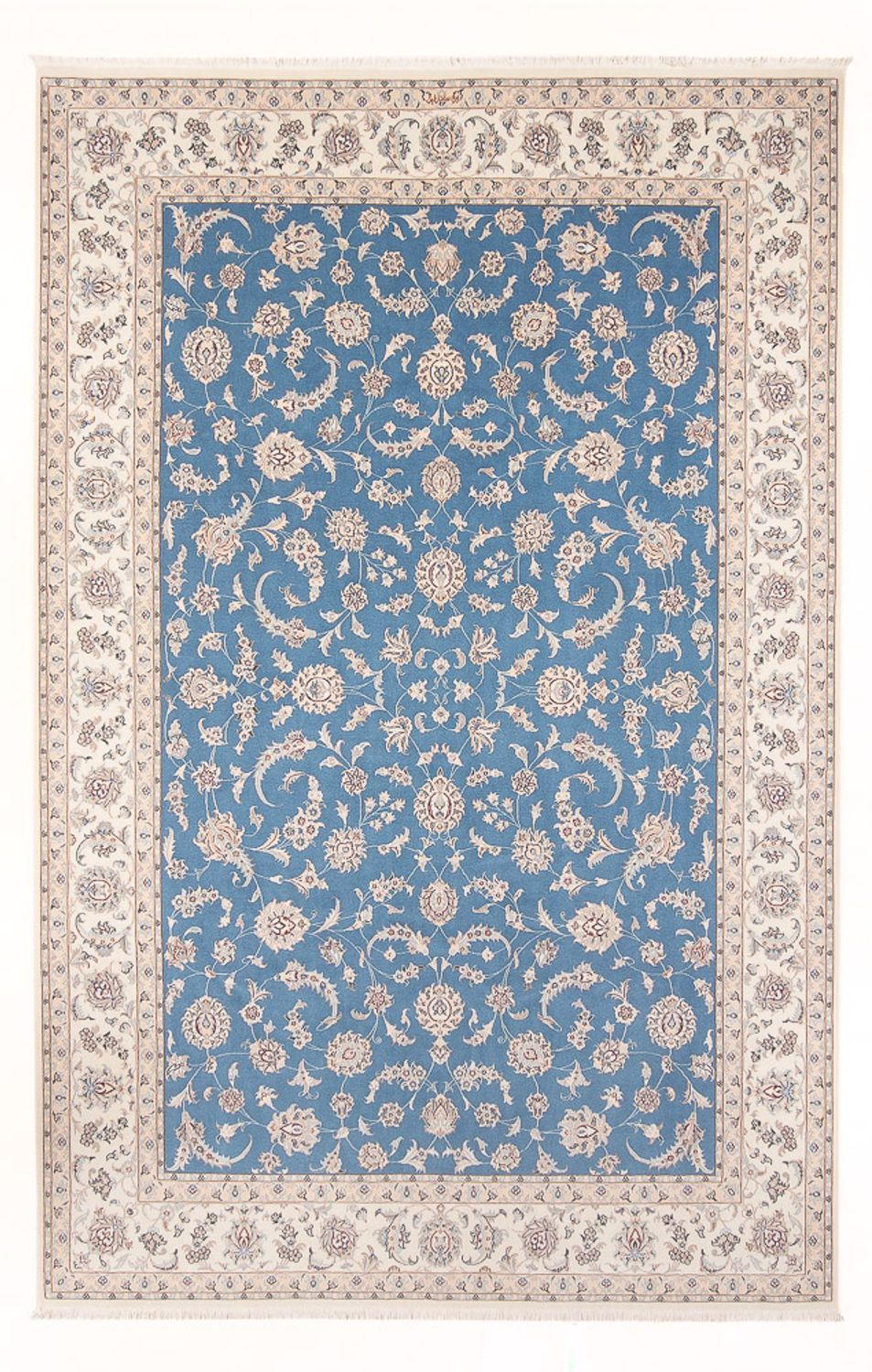 Perser Rug - Nain - Premium - 297 x 196 cm - light blue