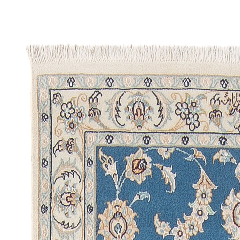 Runner Perser Rug - Nain - Premium - 308 x 81 cm - blue