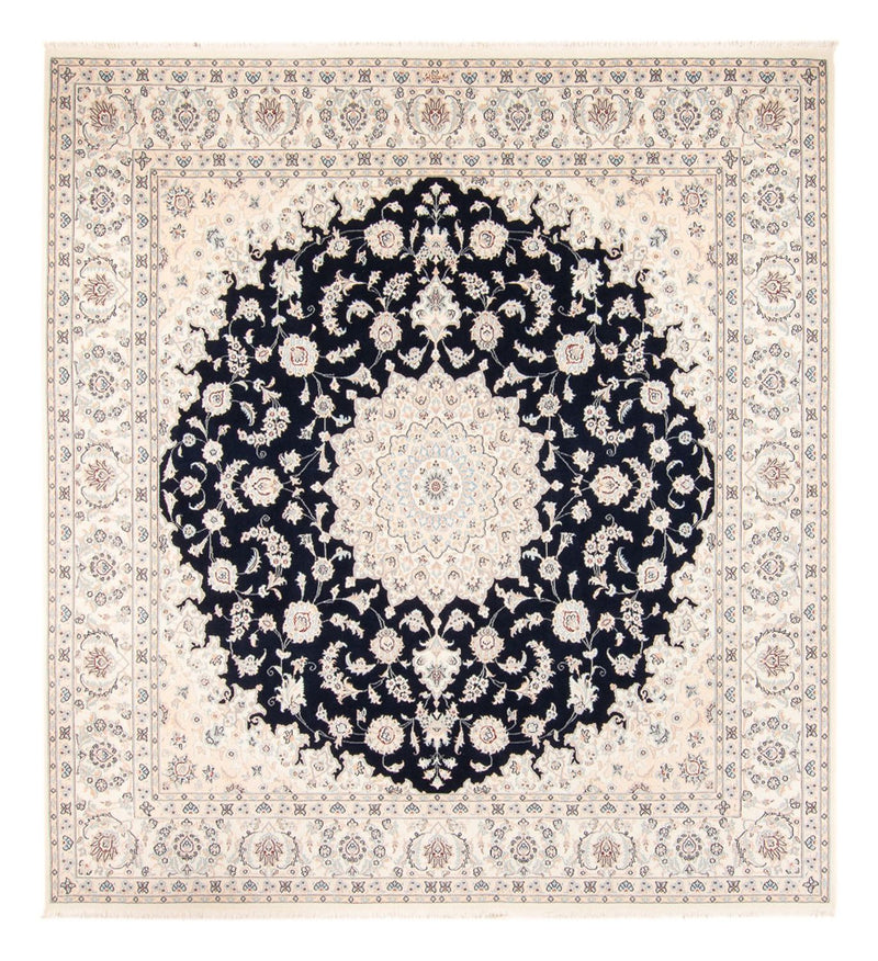 Perser Rug - Nain - 266 x 248 cm - dark blue