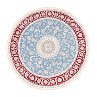 Perser Rug - Nain round  - 200 x 200 cm - light blue
