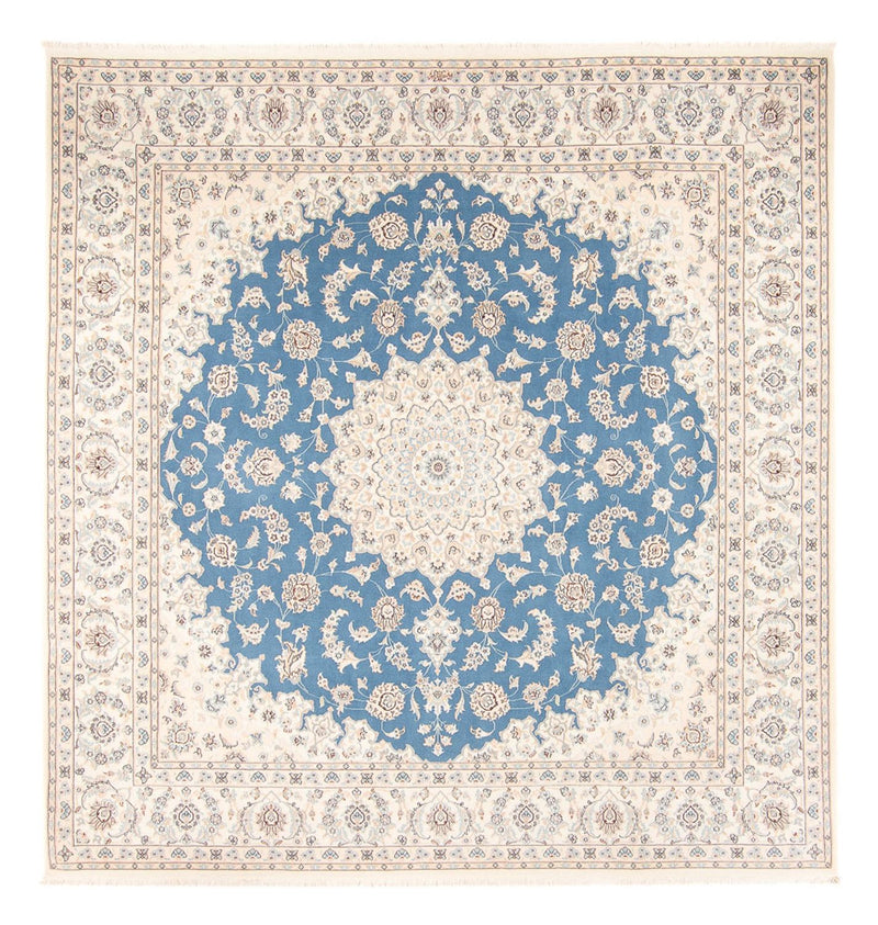 Perser Rug - Nain square  - 252 x 248 cm - light blue