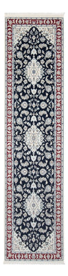Runner Perser Rug - Nain - Premium - 292 x 80 cm - dark blue