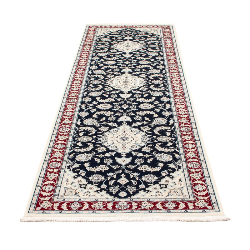 Runner Perser Rug - Nain - Premium - 292 x 80 cm - dark blue