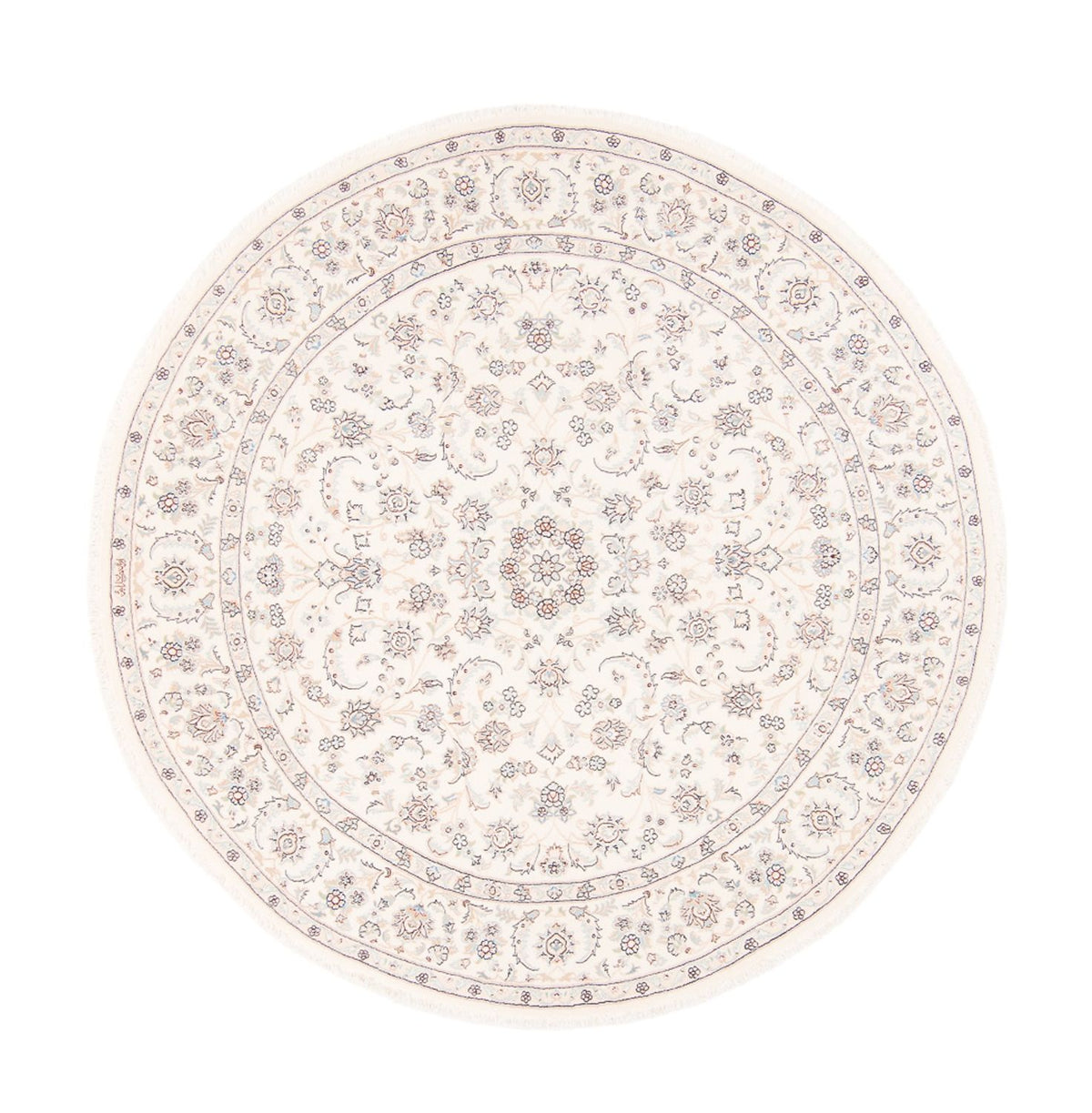 Perser Rug - Nain round  - 200 x 200 cm - cream