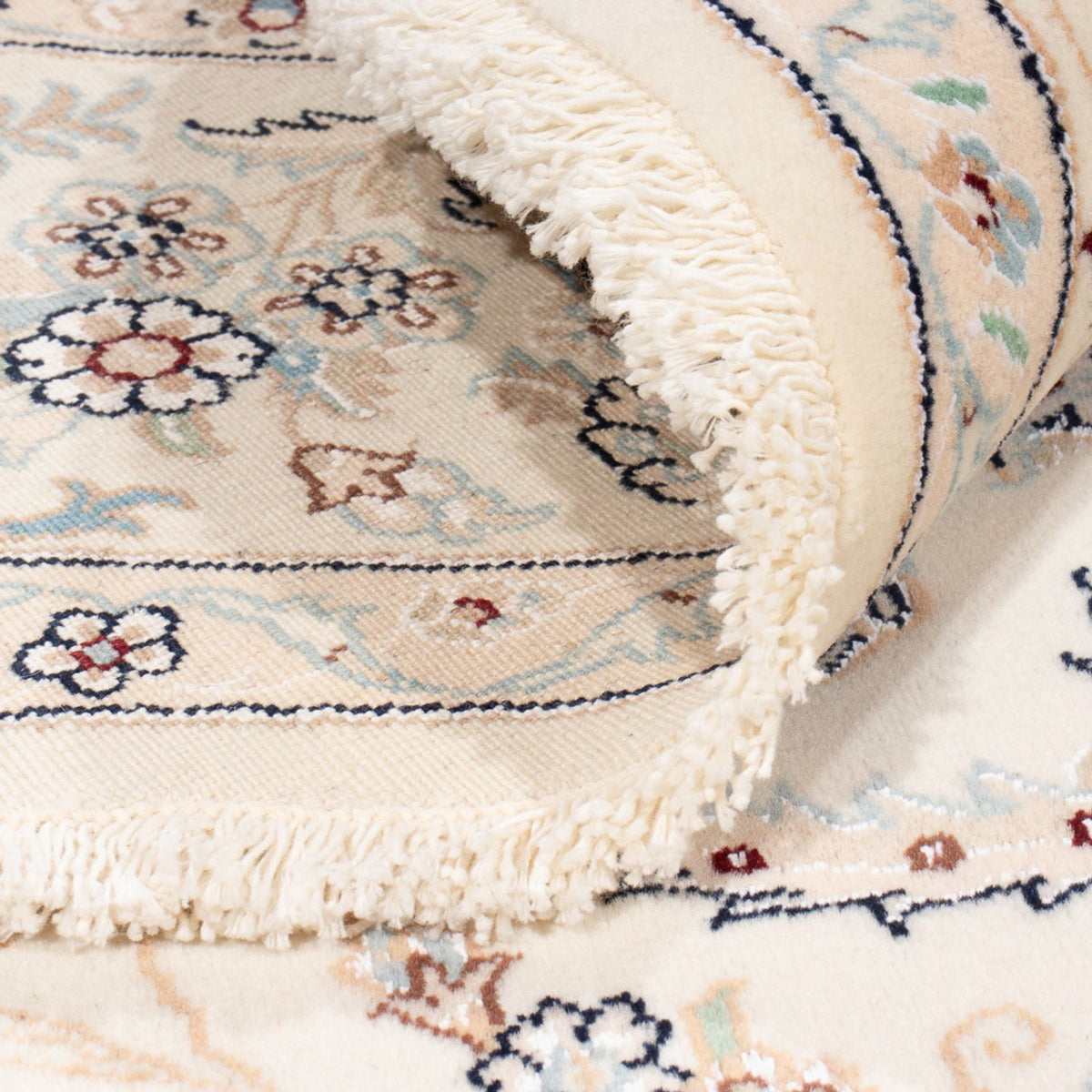 Perser Rug - Nain round  - 200 x 200 cm - cream