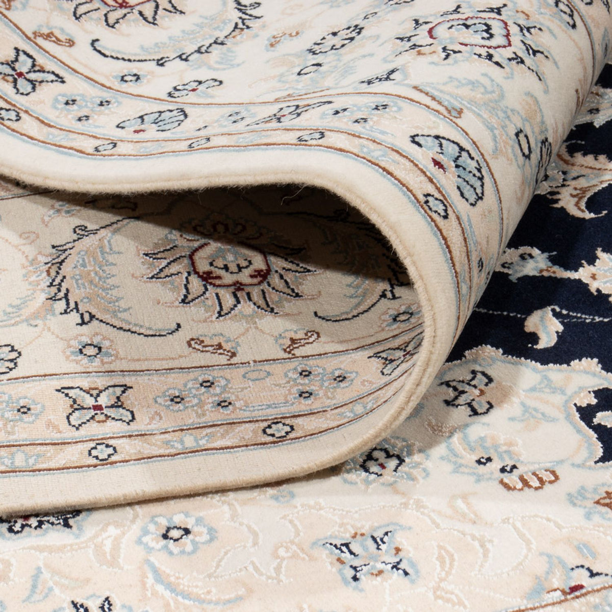 Perser Rug - Nain - 260 x 245 cm - dark blue