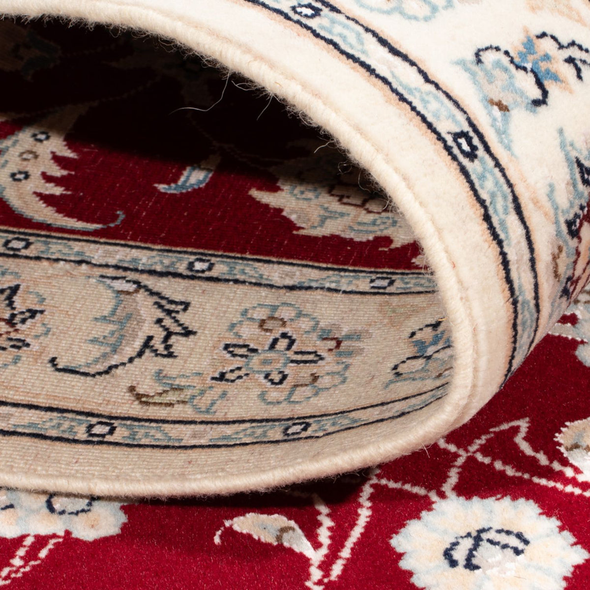 Runner Perser Rug - Nain - Royal - 196 x 79 cm - red