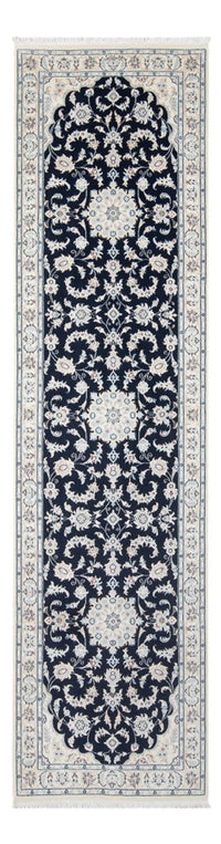 Runner Perser Rug - Nain - Premium - 297 x 81 cm - dark blue