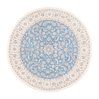 Perser Rug - Nain round  - 200 x 200 cm - light blue