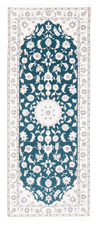 Runner Perser Rug - Nain - Royal - 200 x 81 cm - green