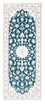 Runner Perser Rug - Nain - Royal - 200 x 81 cm - green
