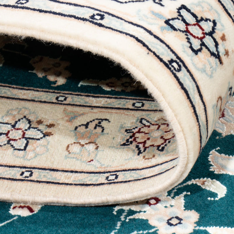 Runner Perser Rug - Nain - Royal - 200 x 81 cm - green