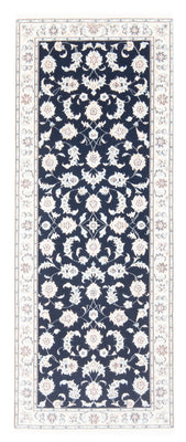 Runner Perser Rug - Nain - Royal - 200 x 80 cm - dark blue