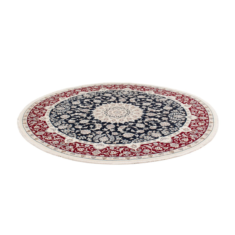 Perser Rug - Nain round  - 206 x 195 cm - dark blue
