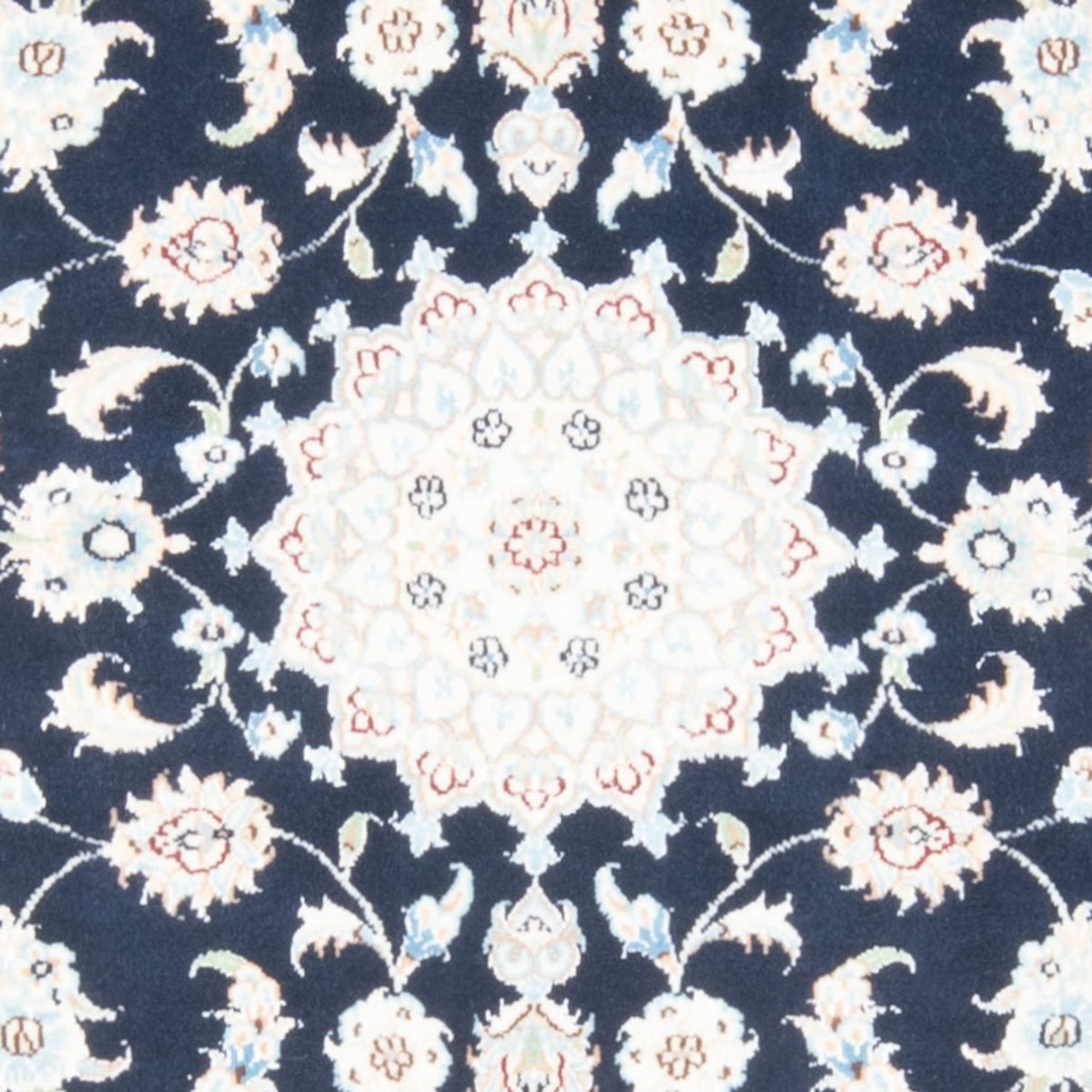 Runner Perser Rug - Nain - Royal - 204 x 81 cm - dark blue