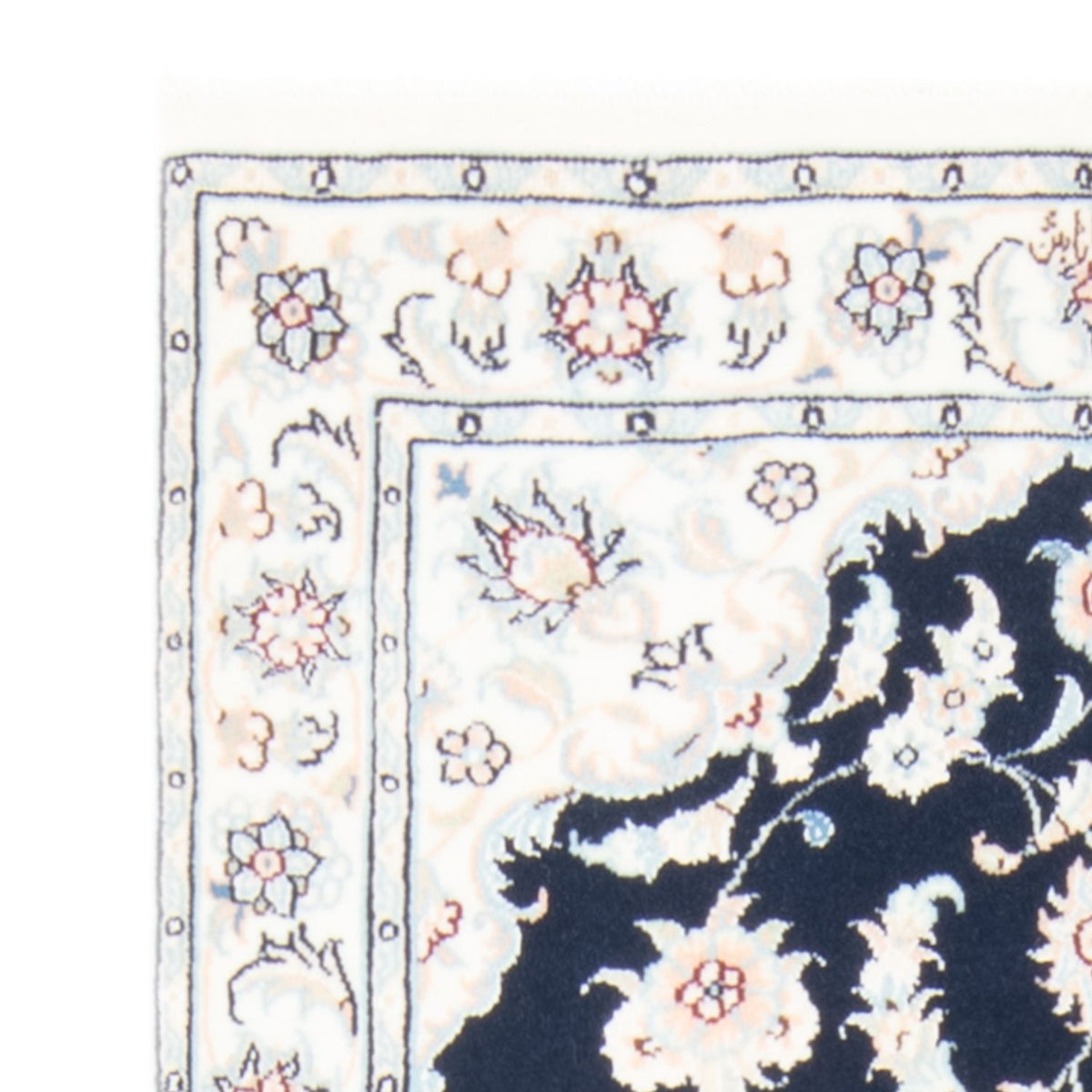 Runner Perser Rug - Nain - Royal - 204 x 81 cm - dark blue