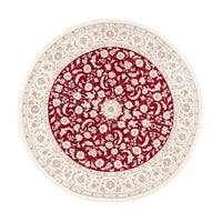 Perser Rug - Nain round  - 200 x 200 cm - red