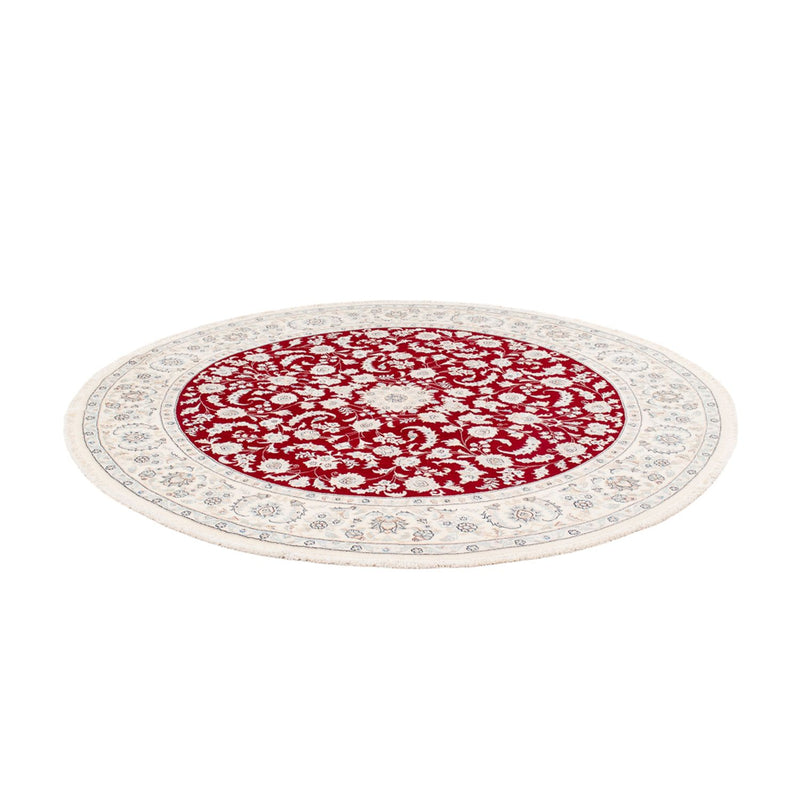 Perser Rug - Nain round  - 200 x 200 cm - red