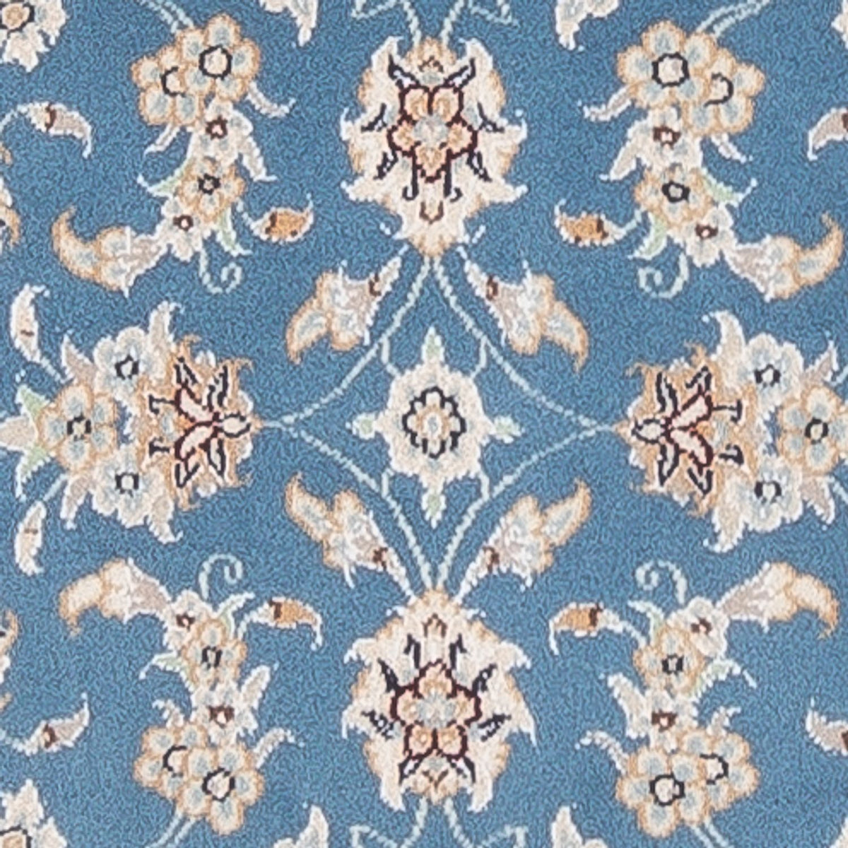 Runner Perser Rug - Nain - Premium - 245 x 82 cm - blue