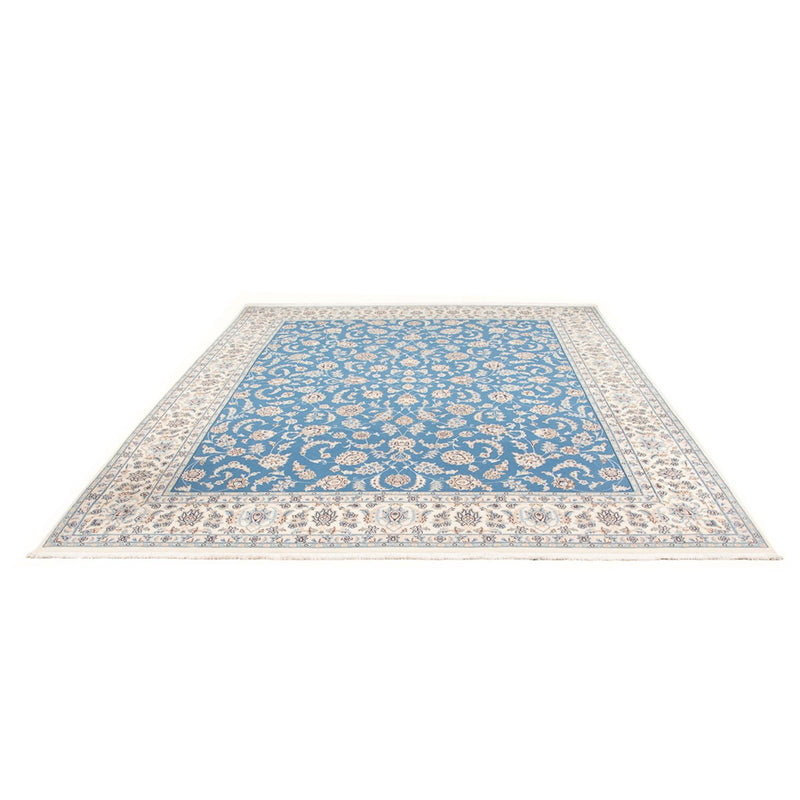 Perser Rug - Nain - Premium - 293 x 248 cm - light blue