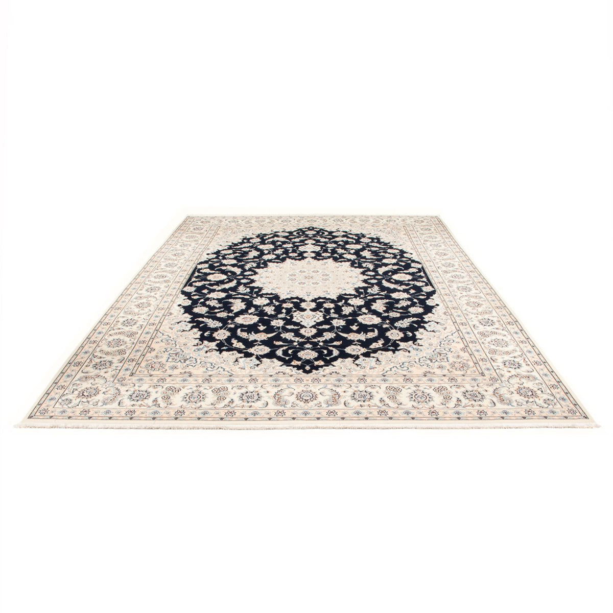 Perser Rug - Nain - Premium - 348 x 245 cm - dark blue