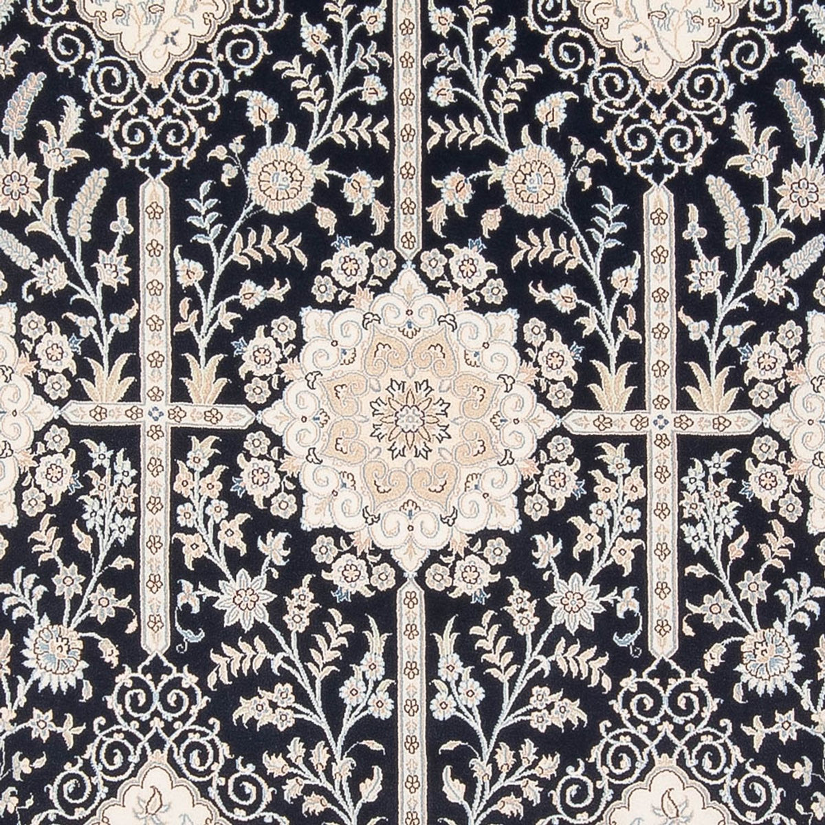 Perser Rug - Nain - Premium - 302 x 199 cm - dark blue