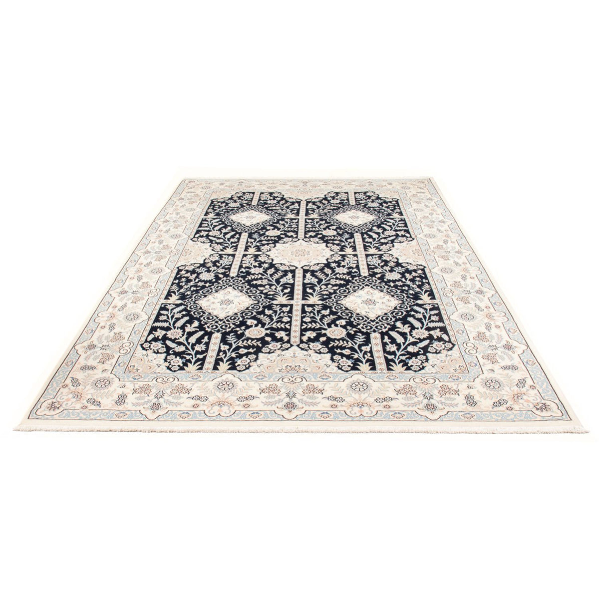 Perser Rug - Nain - Premium - 302 x 199 cm - dark blue