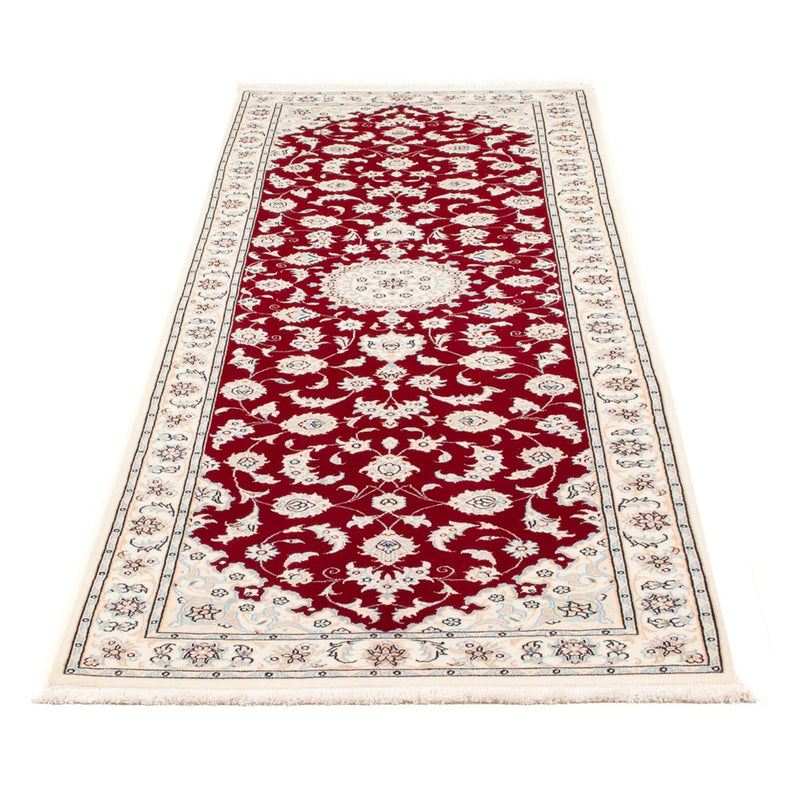 Runner Perser Rug - Nain - Premium - 248 x 81 cm - red
