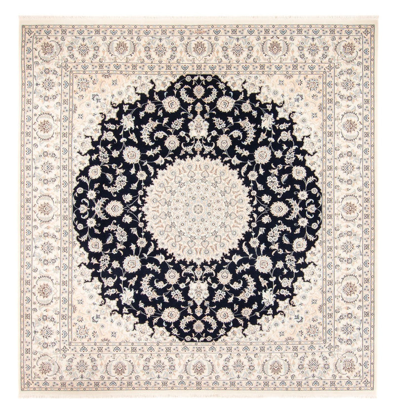 Perser Rug - Nain square  - 259 x 247 cm - dark blue