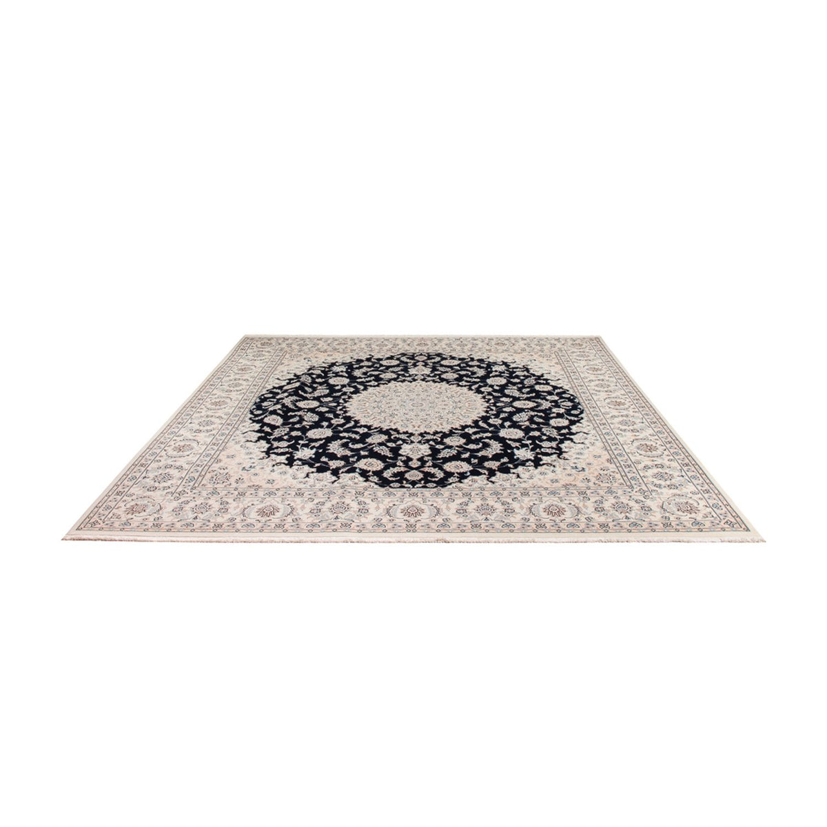 Perser Rug - Nain square  - 259 x 247 cm - dark blue