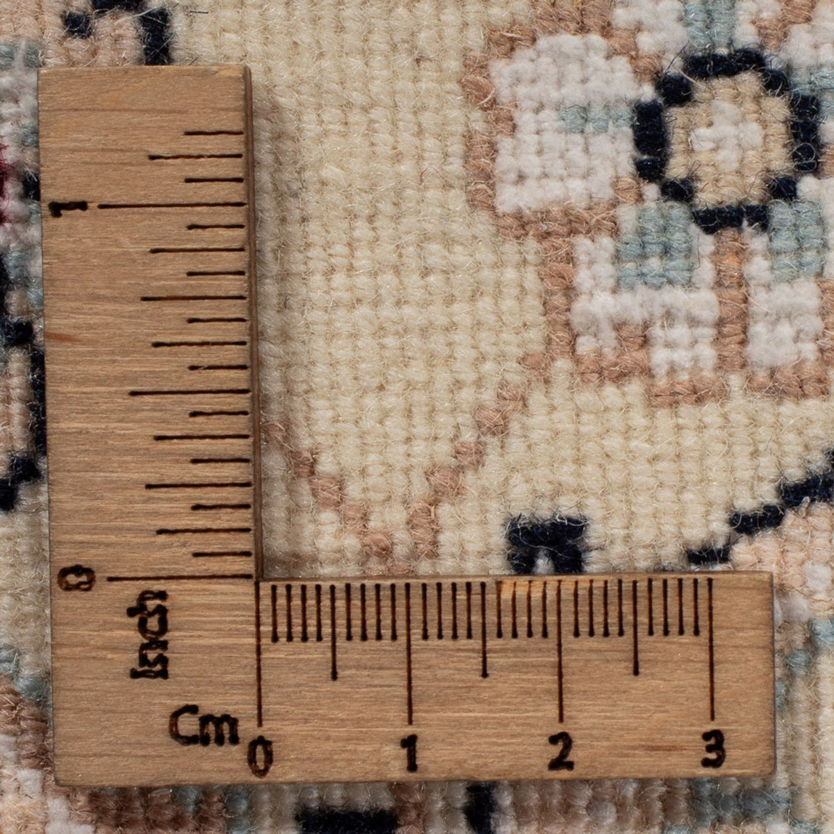 Perser Rug - Nain - 261 x 252 cm - dark blue