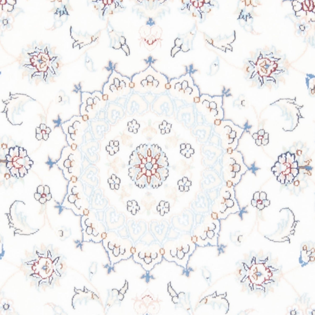 Runner Perser Rug - Nain - Royal - 210 x 80 cm - cream