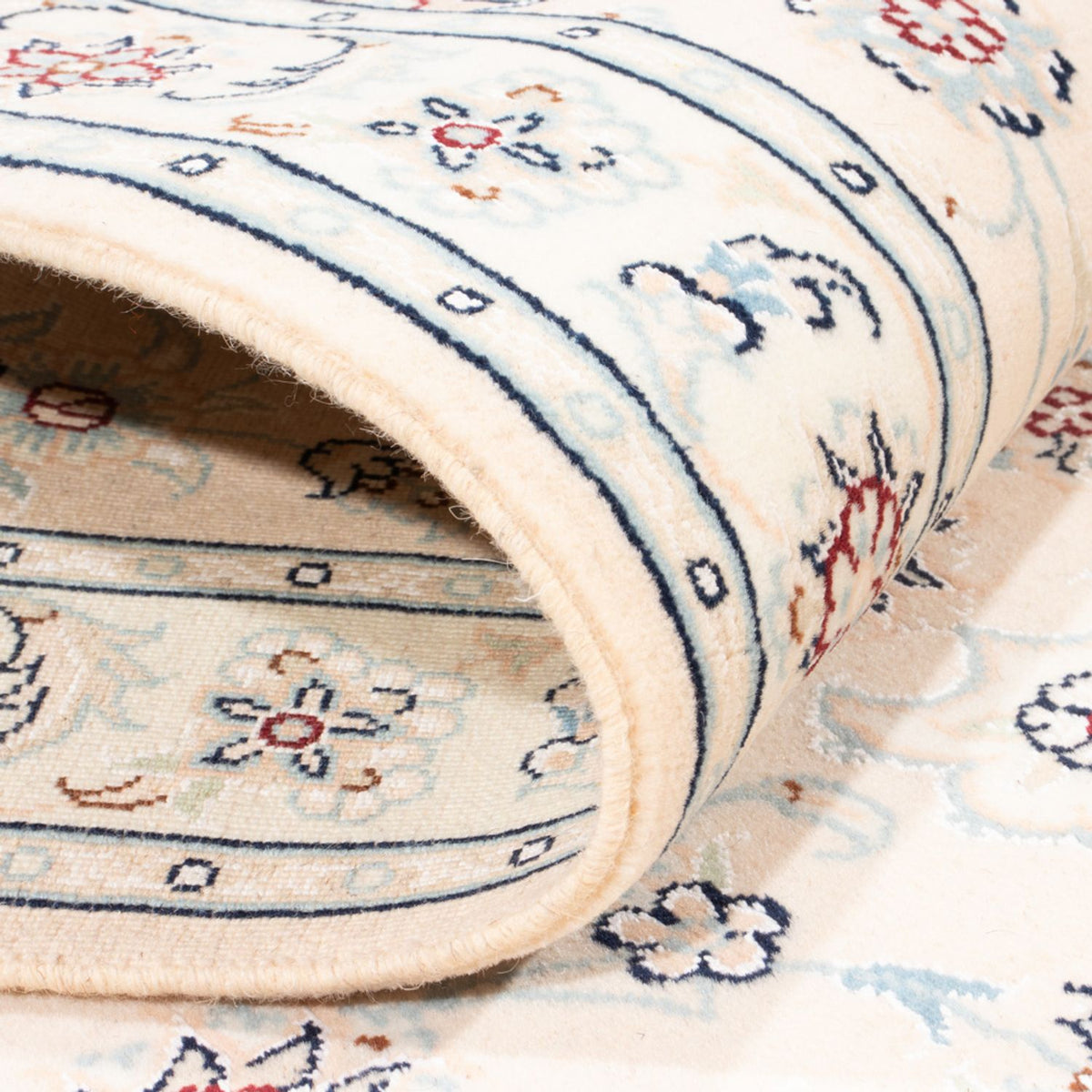 Runner Perser Rug - Nain - Royal - 197 x 82 cm - cream