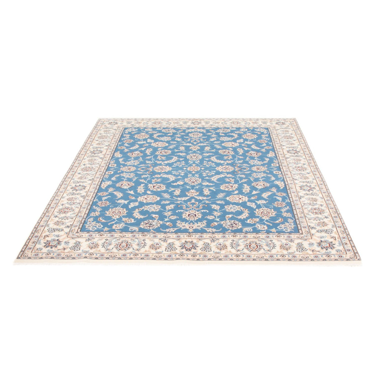Perser Rug - Nain - Royal - 196 x 150 cm - light blue