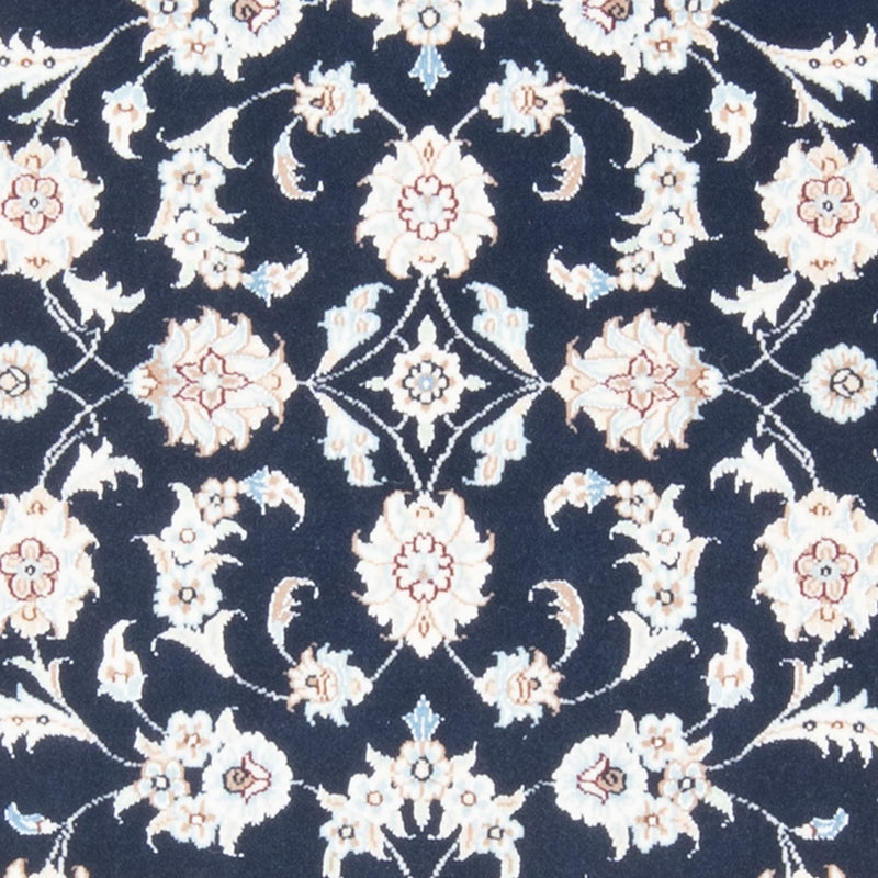 Runner Perser Rug - Nain - Royal - 205 x 80 cm - dark blue