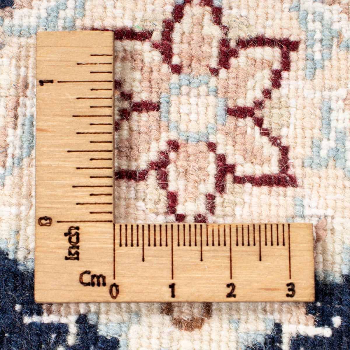 Runner Perser Rug - Nain - Royal - 205 x 80 cm - dark blue