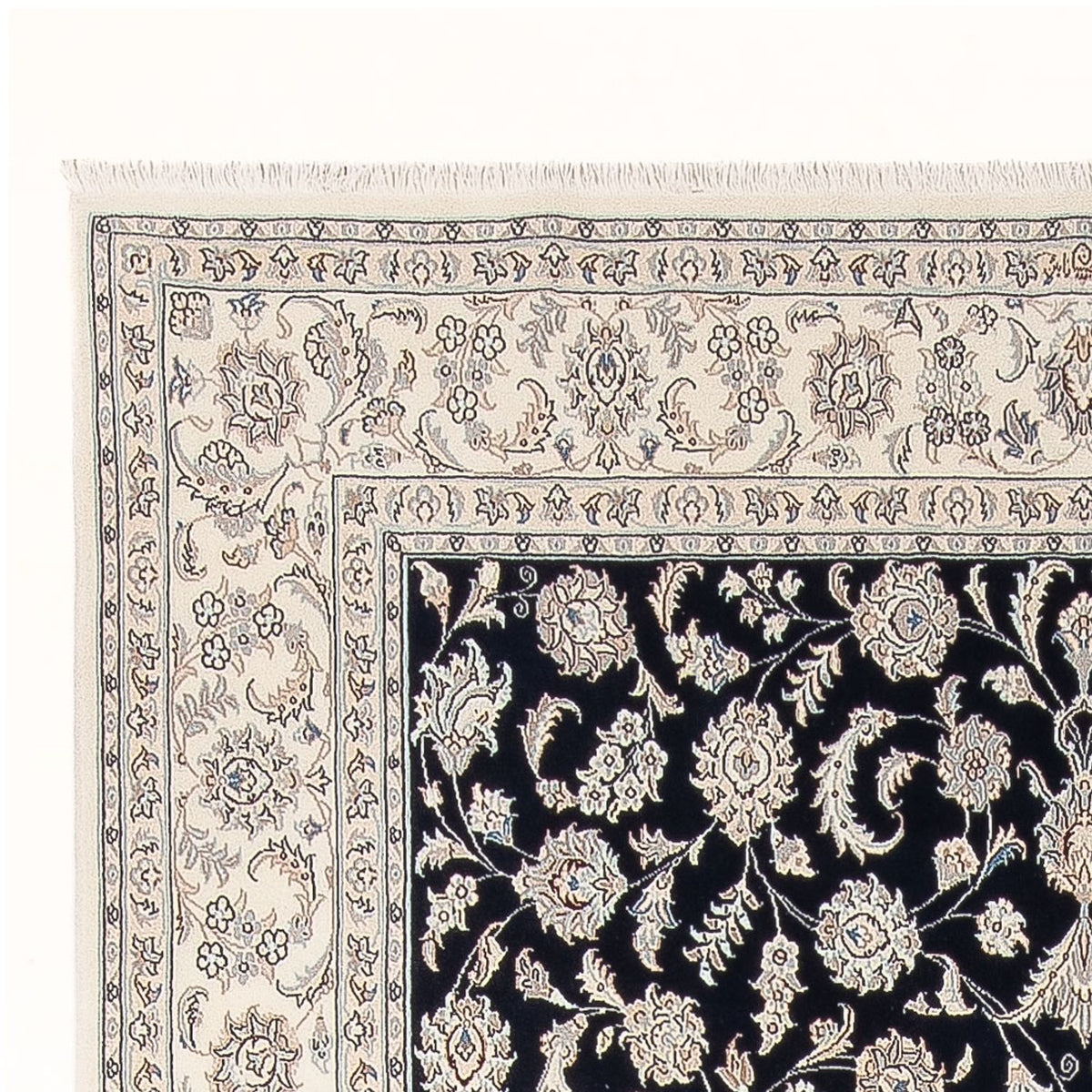 Perser Rug - Nain - Premium - 303 x 196 cm - dark blue