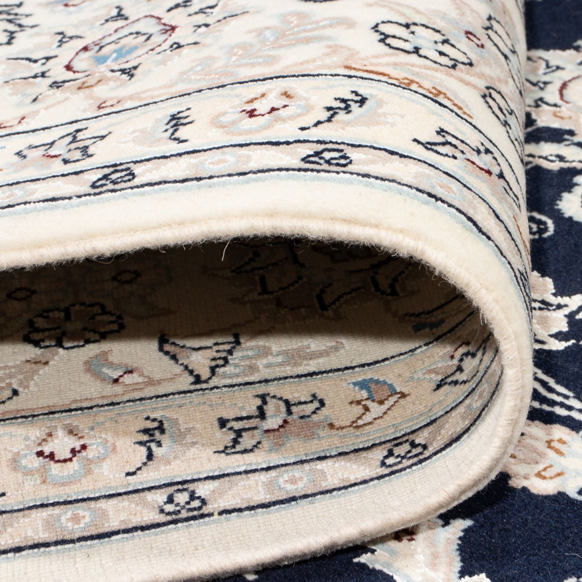 Perser Rug - Nain - Premium - 303 x 196 cm - dark blue