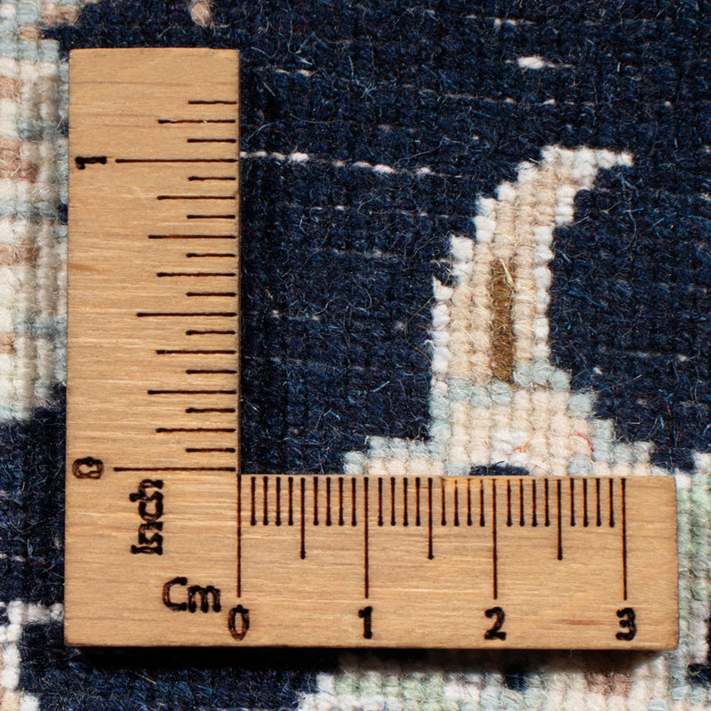 Runner Perser Rug - Nain - Royal - 196 x 79 cm - dark blue