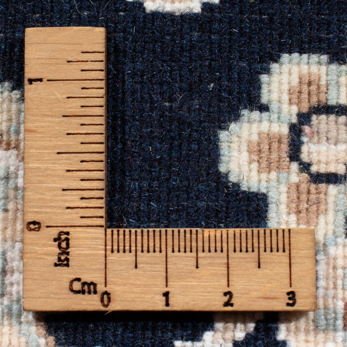 Runner Perser Rug - Nain - Royal - 202 x 78 cm - dark blue