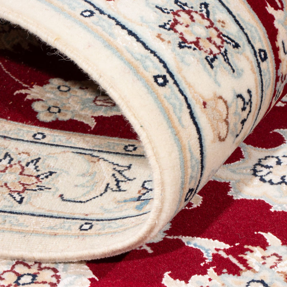 Runner Perser Rug - Nain - Royal - 199 x 80 cm - red