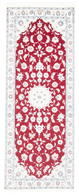 Runner Perser Rug - Nain - Royal - 206 x 80 cm - red