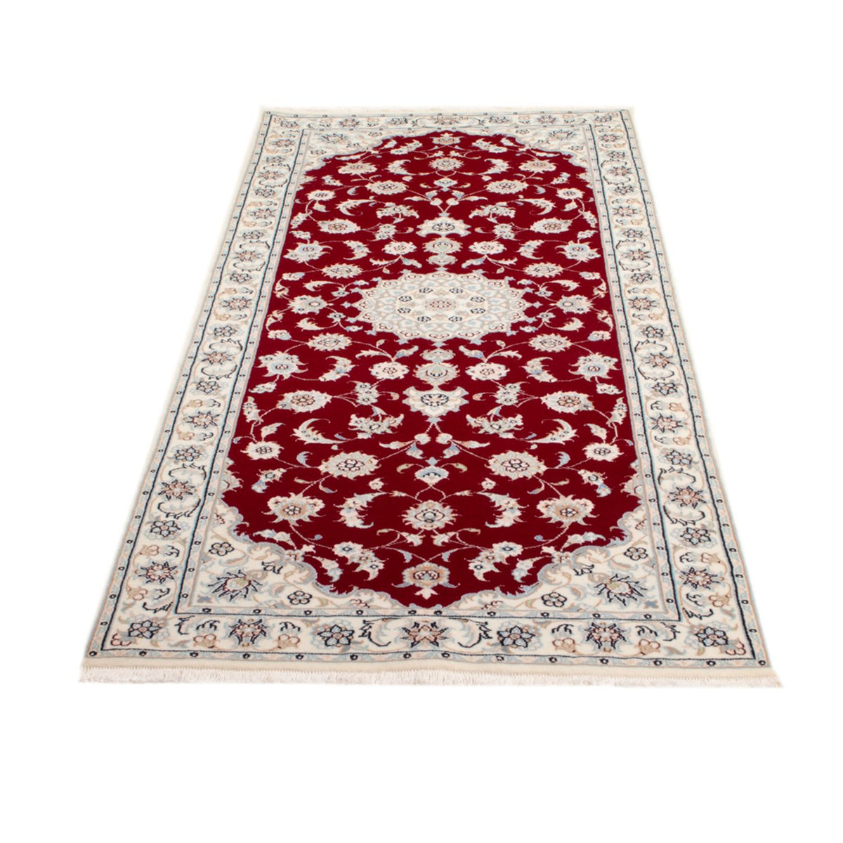 Runner Perser Rug - Nain - Royal - 200 x 80 cm - red