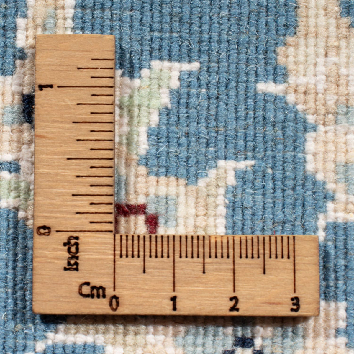 Runner Perser Rug - Nain - Royal - 197 x 82 cm - light blue